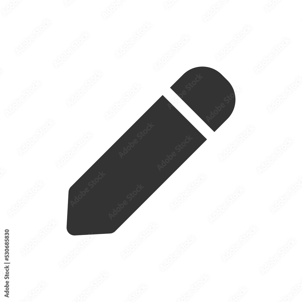 Paintbrush, pen, pencil icon. Office tool silhouette symbol in png flat style. Paintbrush, pen, pencil icon. Office tool silhouette symbol in png flat style.