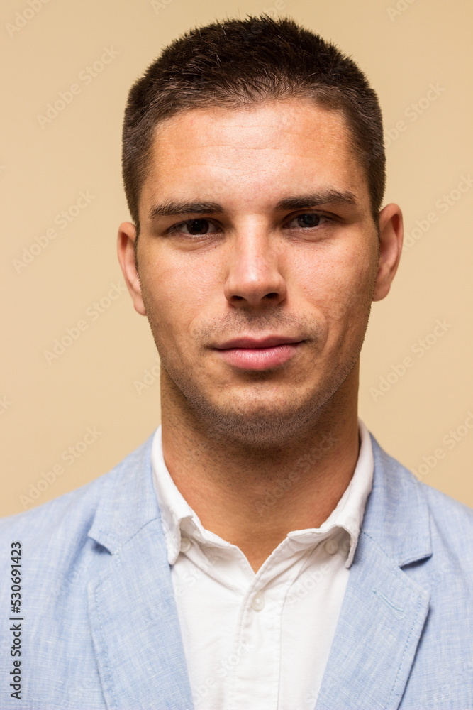 Portrait of handsome young man in suit Portrait of handsome young man in suit