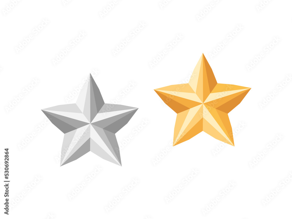 Fototapeta premium Low Poly Star