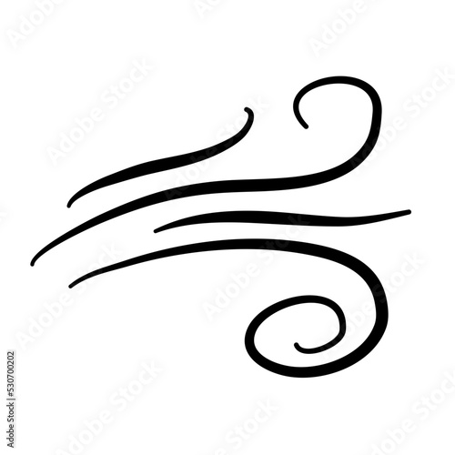  fresh wind blows illustration