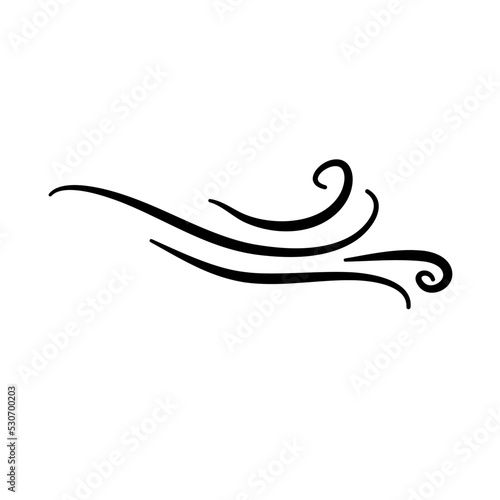  fresh wind blows illustration