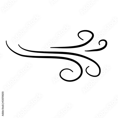  fresh wind blows illustration