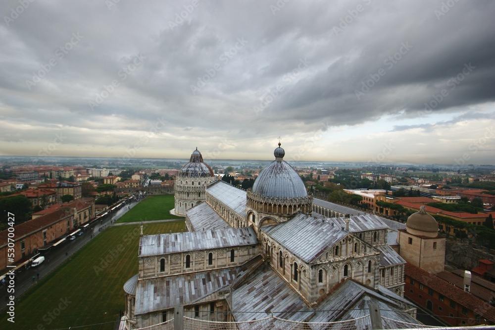 Cattedrale di Pisa Piazza dei Miracoli Cloud Sky Building Landscape