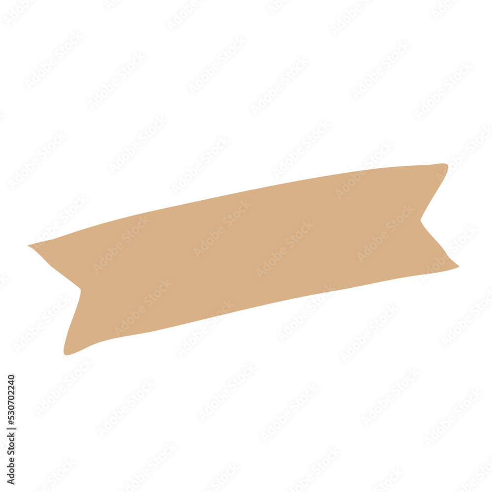 Ribbon tape highlight marker Ribbon tape highlight marker