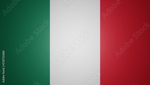 Free Download 3D rendering. Illustration of a tricolor flag. Green, white and red bars. Italian flag. - GFXLoad