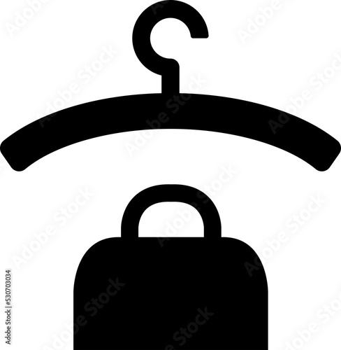 cloak icon / public information symbol (png)