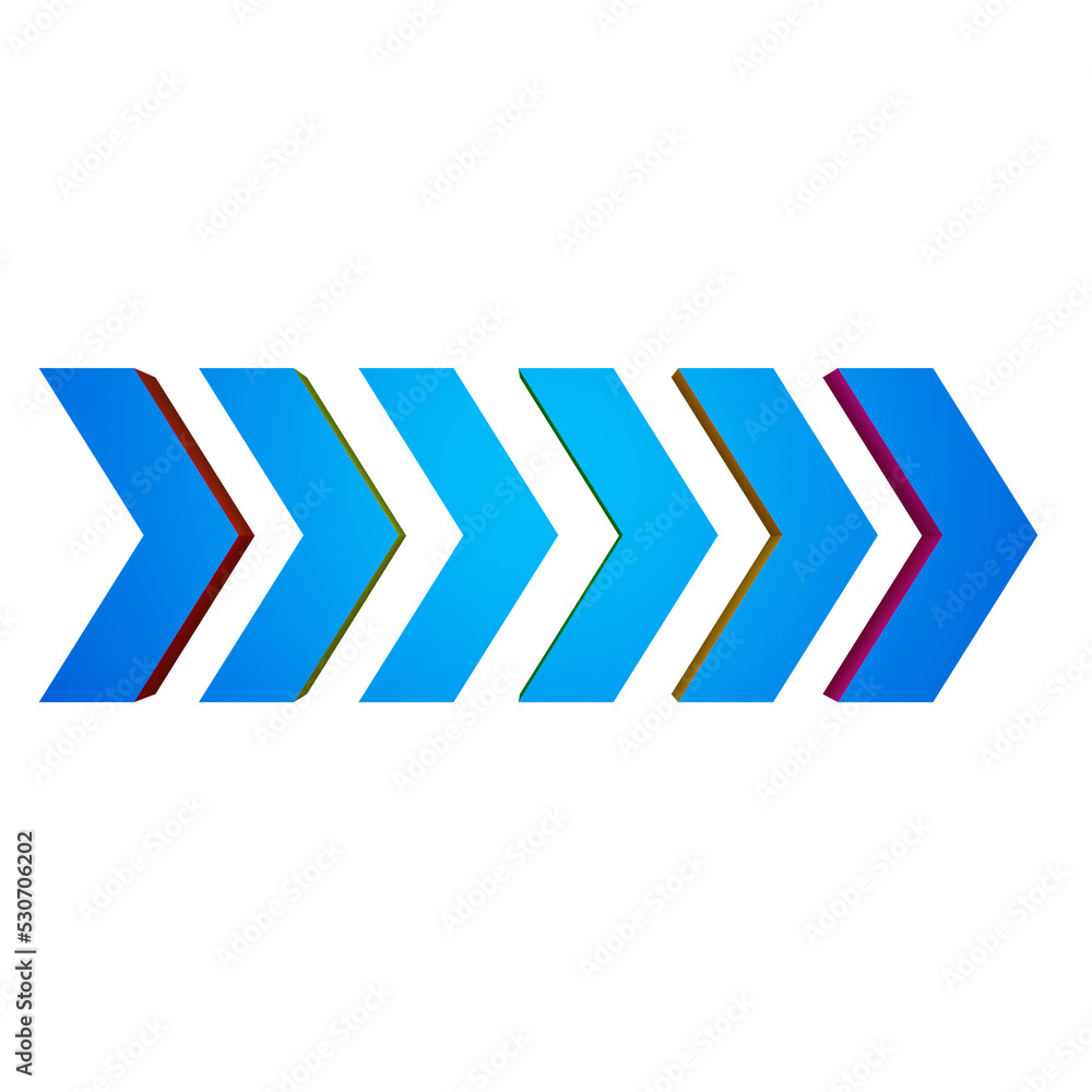 Iridescent Abstract Shape 3D Illustration Iridescent Abstract Shape 3D Illustration