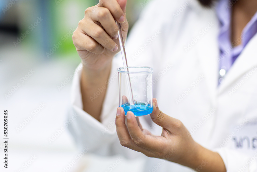 Scientist working and product creation experiment in the laboratory. Scientist working and product creation experiment in the laboratory.
