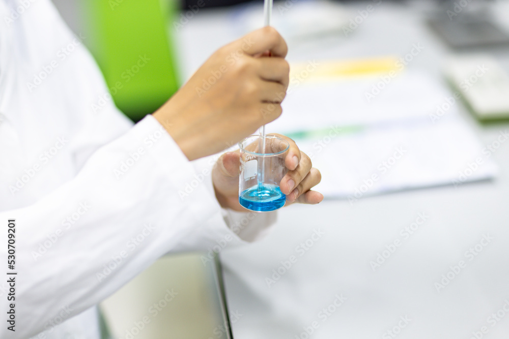 Scientist working and product creation experiment in the laboratory. Scientist working and product creation experiment in the laboratory.