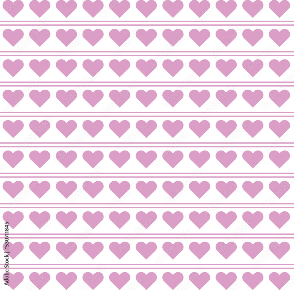 seamless pattern with Purple and white stripes Abstract Heart Shaped And Stripes Lined Vector Background Vector heart shaped fabric seamless pattern with Purple and white stripes Abstract Heart Shaped And Stripes Lined Vector Background Vector heart shaped fabric