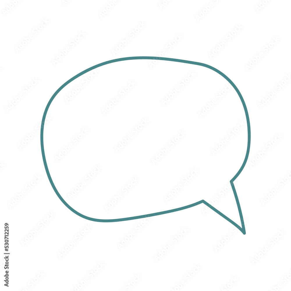 trendy speech bubble message trendy speech bubble message