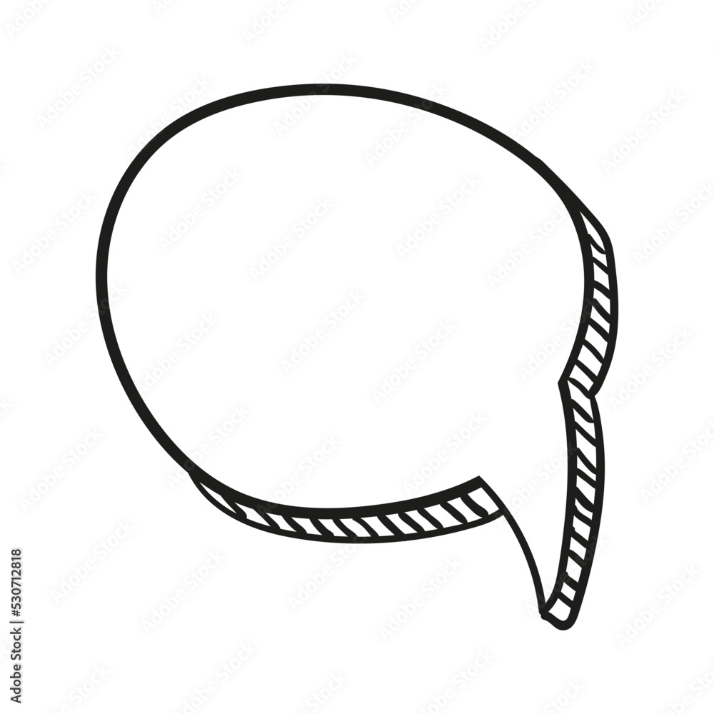 conversation speech bubble doodle conversation speech bubble doodle