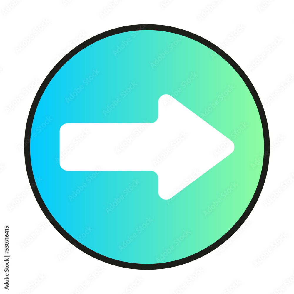 direction arrow icon