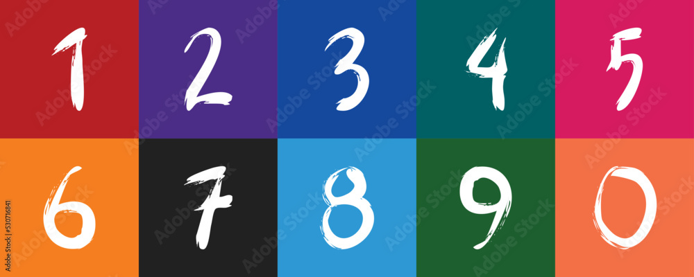 Vector grunge abstract numbers premium eps 10 elegant vector template premium vector Vector grunge abstract numbers premium eps 10 elegant vector template premium vector