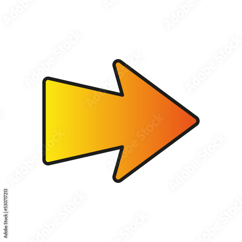 direction arrow icon