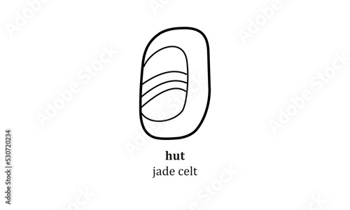 Hieroglyph mayan symbol 
