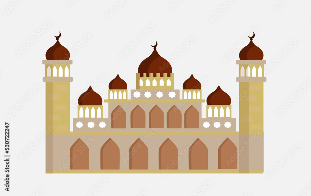 Illustration vector of mosque