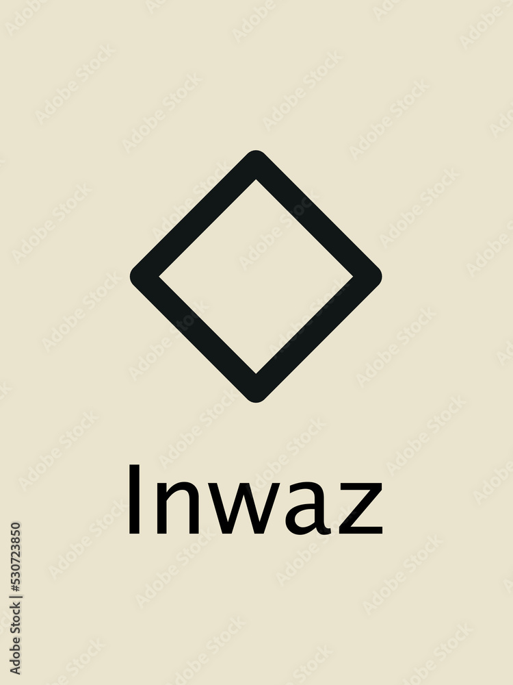 Inwaz Rune alphabet, Futhark. Writing ancient Germans. Vector Mystical symbols.
Esoteric, occult, magic illustration for Divination, Tattoos. Inwaz Rune alphabet, Futhark. Writing ancient Germans. Vector Mystical symbols.
Esoteric, occult, magic illustration for Divination, Tattoos.