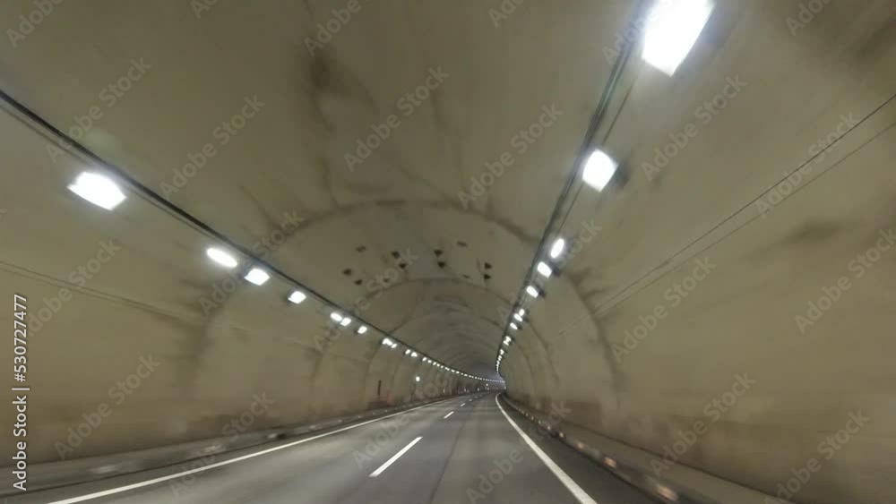 ドライブ映像 東海北陸道 トンネル 岐阜県 日本 ドライブ映像 東海北陸道 トンネル 岐阜県 日本