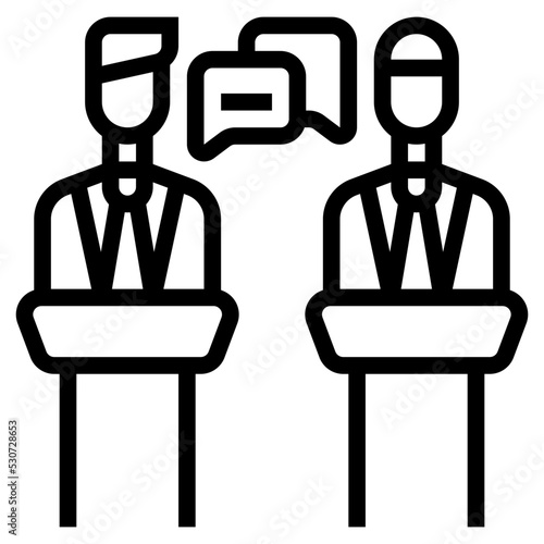 debate icon