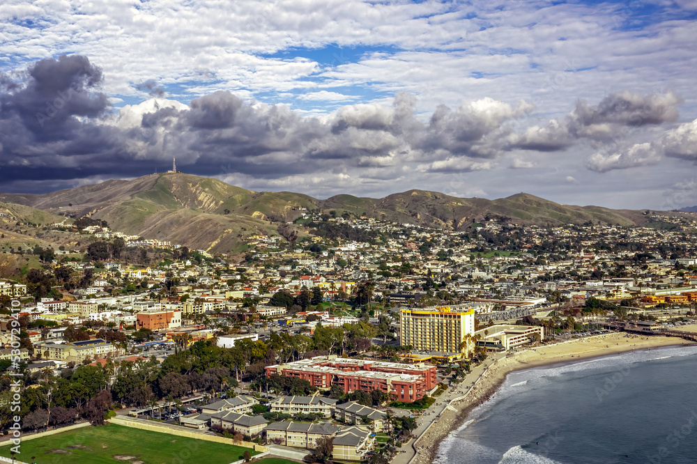 View of the Ventura city
