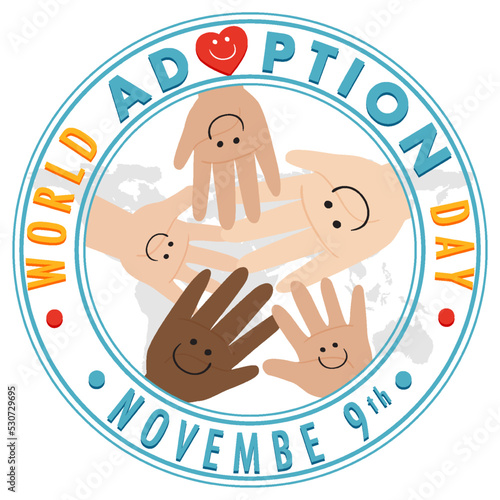 World Adoption Day Logo Design