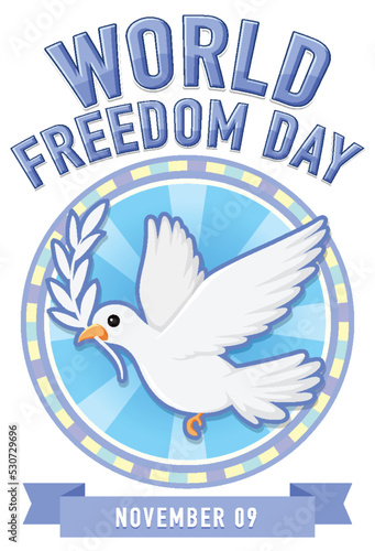 World Freedom Day Logo Design