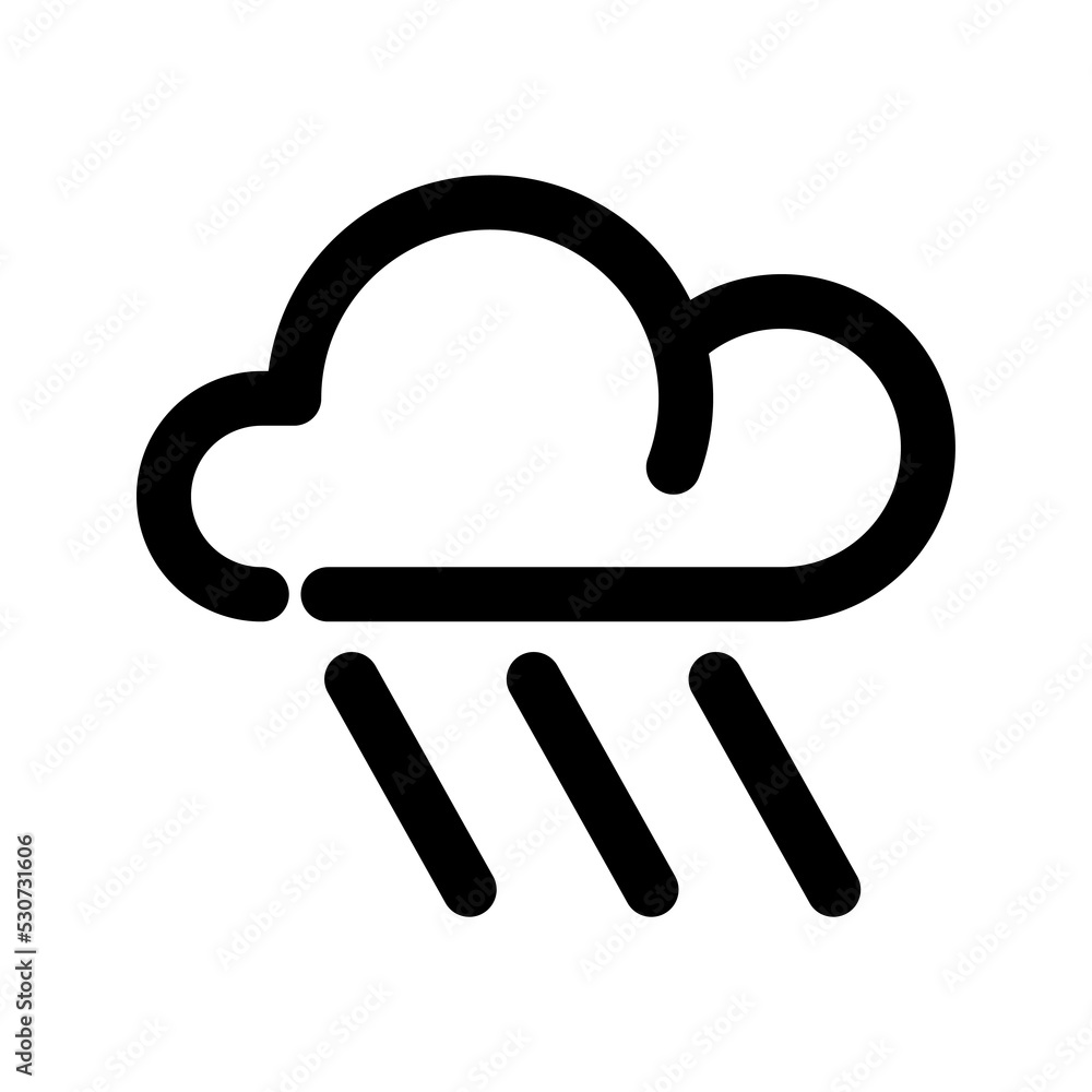 Rain icon template PNG Rain icon template PNG
