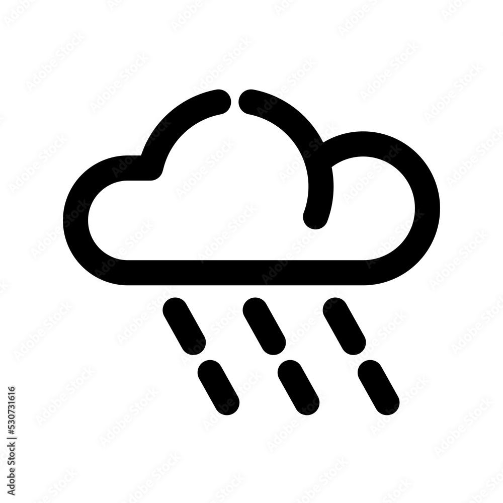 Rain icon template PNG Rain icon template PNG