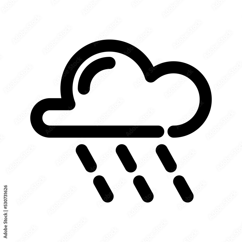 Rain icon template PNG Rain icon template PNG