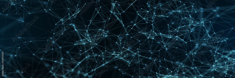 Abstract futuristic - technology with polygonal shapes on dark blue background. Design digital technology concept. 3d illustration. Abstract futuristic - technology with polygonal shapes on dark blue background. Design digital technology concept. 3d illustration.