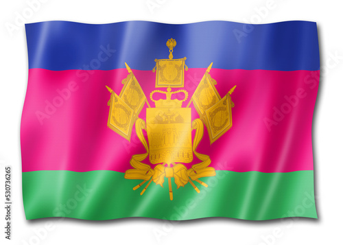 Krasnodar state - Krai - flag, Russia