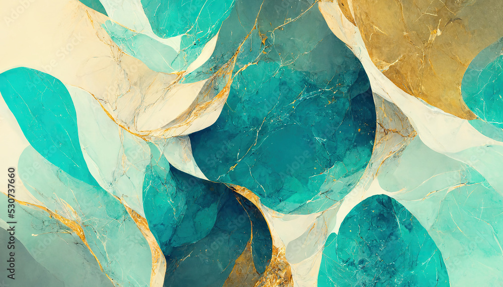 Abstract luxury marble background. Digital art marbling texture