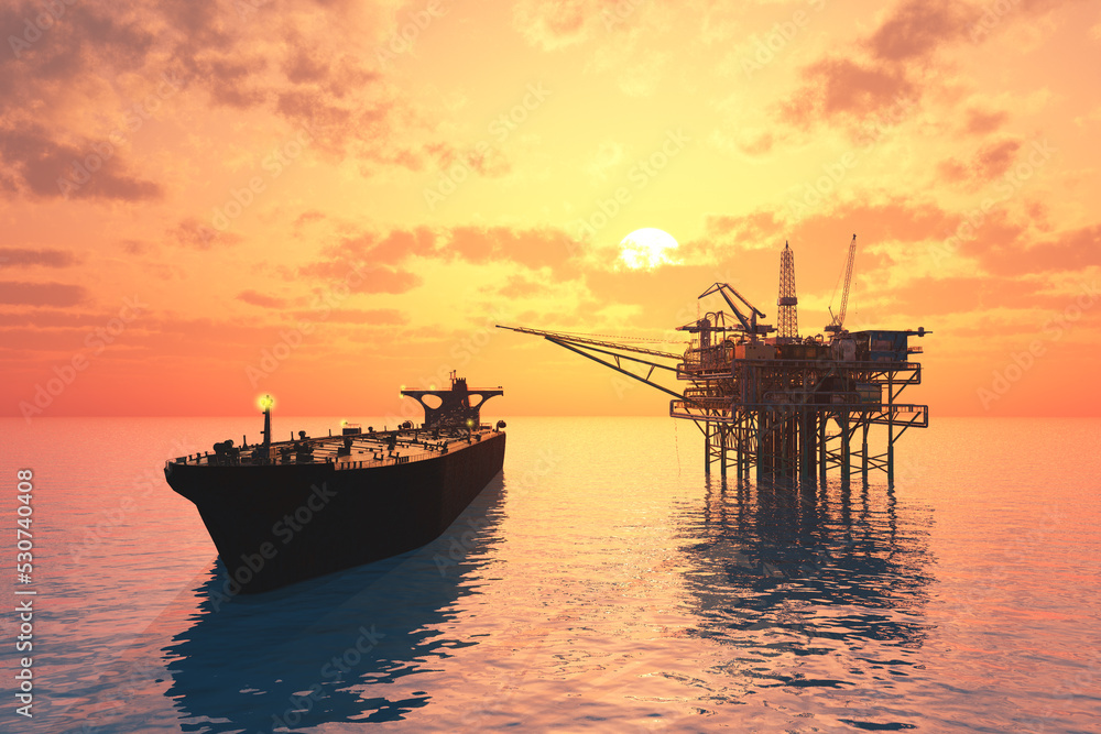 Fototapeta premium The tanker