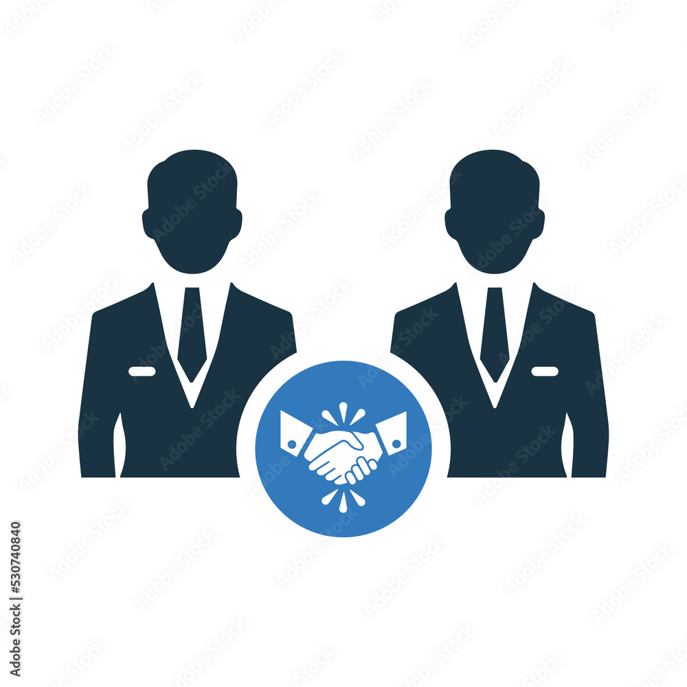 Deal, handshake, partner icon. Editable vector graphics. Deal, handshake, partner icon. Editable vector graphics.