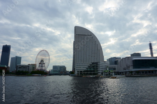 Kanagawa Prefecture Japan. Minato Mirai 21 is the central business district of Yokohama © Tatiana