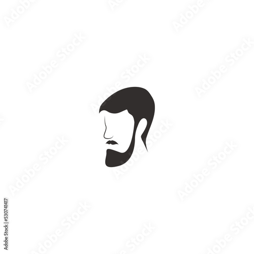 hair icon vector illustration