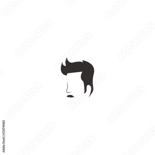 hair icon vector illustration