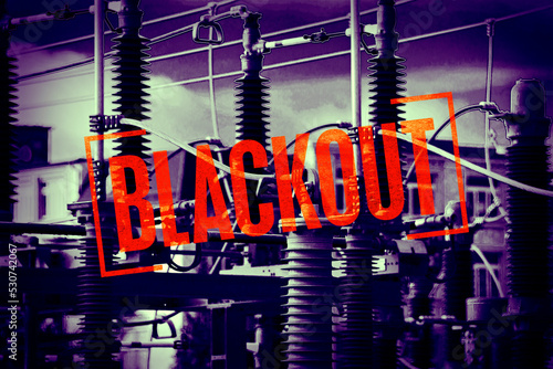 Foto Blackout - Stromausfall in der Stadt