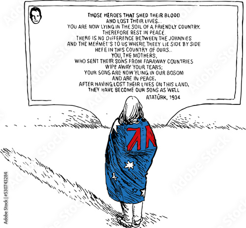 Anzac soldiers memorial, to pay homage