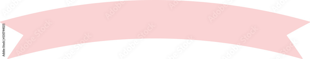 Cute pastel pink ribbon labels. Flat design illustration. Cute pastel pink ribbon labels. Flat design illustration.
