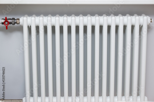 Wallpaper Mural Disabled battery against a gray wall. Saving money, economic crisis, rising prices, turn off. Torontodigital.ca