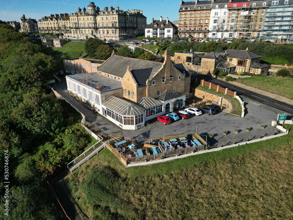 aerial view of Saltburn by the Sea. commonly referred to as Saltburn