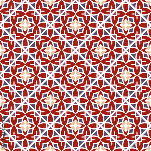 Geometric pattern. Seamless vector background. Ethnic graphic design.