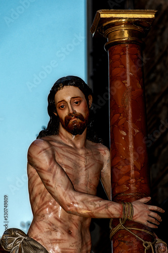 Cofradía de Nuestra Señora del Amparo de Toledo con los pasos de Virgen del Amparo, Oración en el Huerto, Cristo Amarrado a la columna, Nuestro padre Jesús Nazareno y Cristo de la Agonía