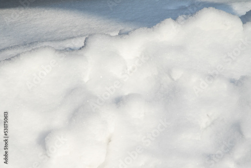Snow ice, blizzard, snowy background. © Prikhodko