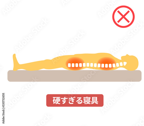 腰痛と姿勢　背骨とマットレスや寝具の関係