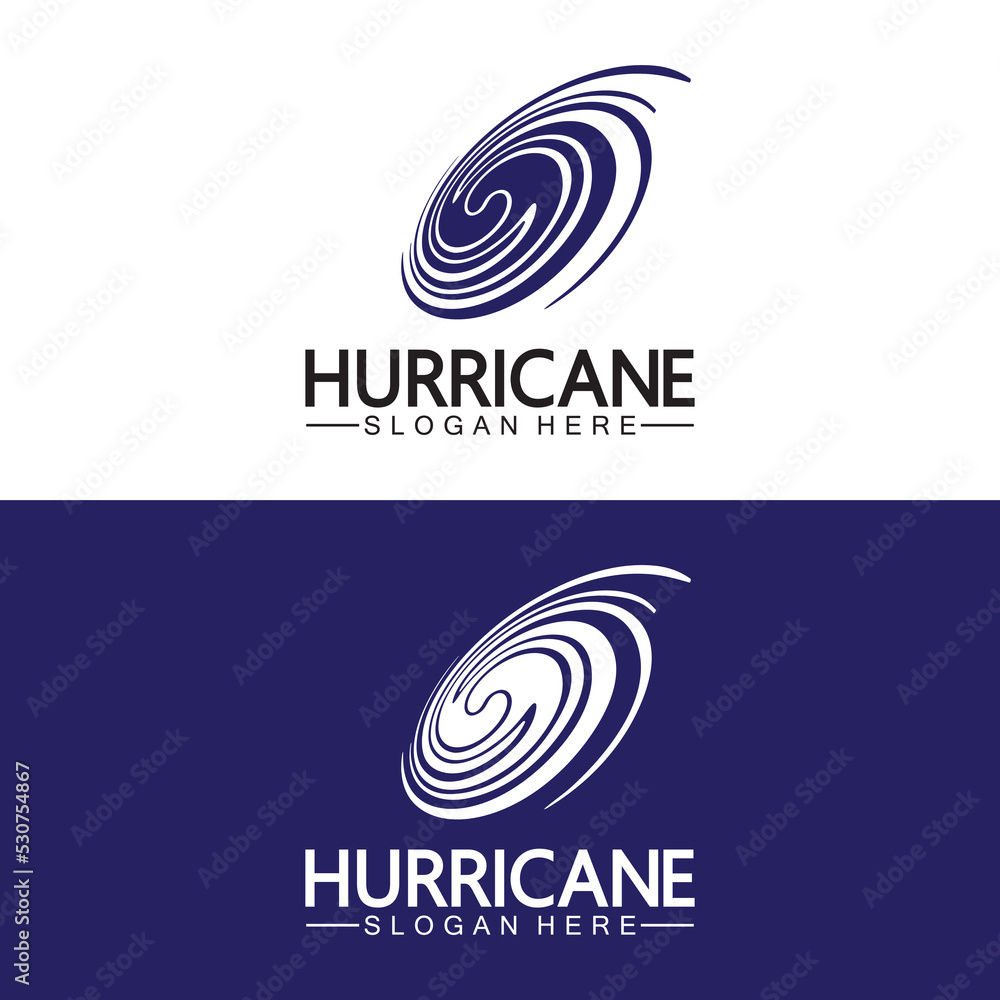 Hurricane logo symbol icon illustration vector Hurricane logo symbol icon illustration vector