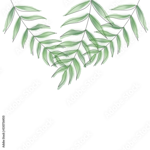 Fototapeta Naklejka Na Ścianę i Meble -  Leaf Icon