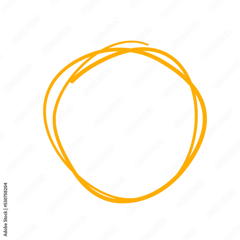 Abstract circle line frame Abstract circle line frame